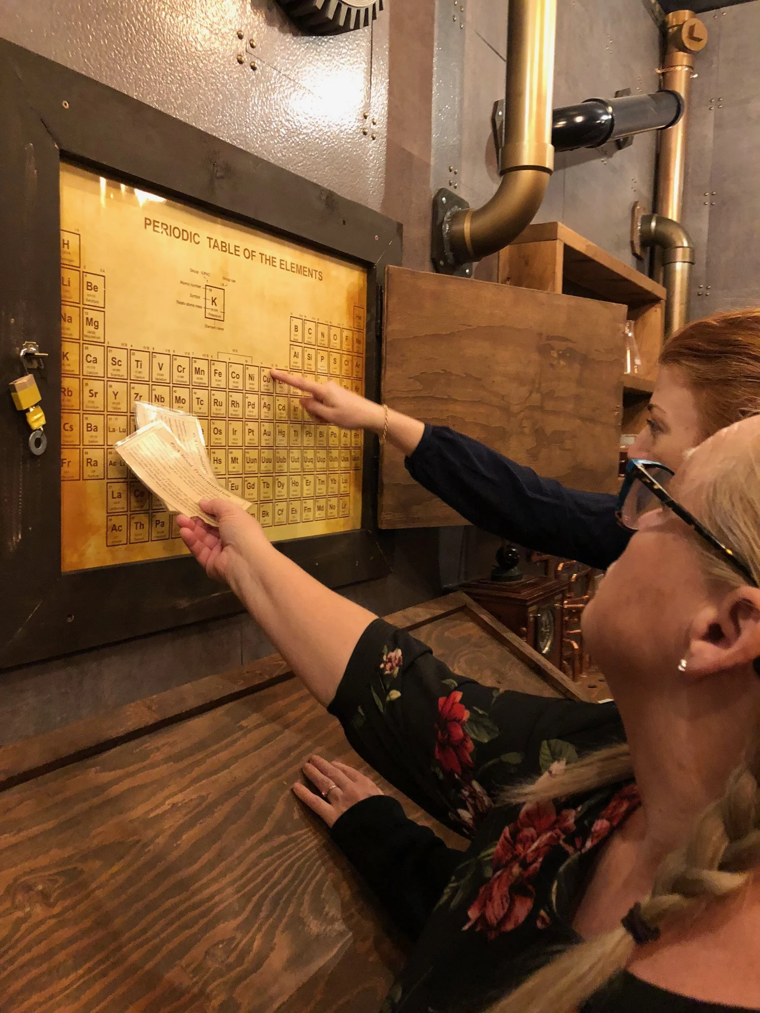 Totally rocking periodic table puzzle.