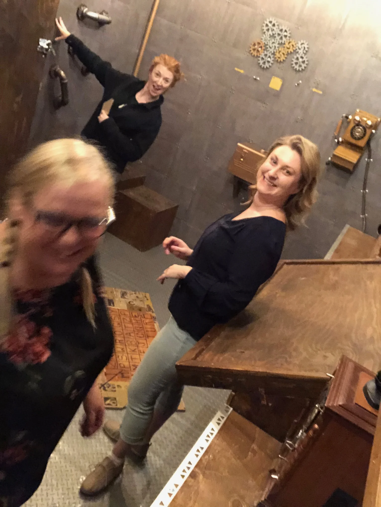 Caught the escape room bug, and couldn’t stop laughing