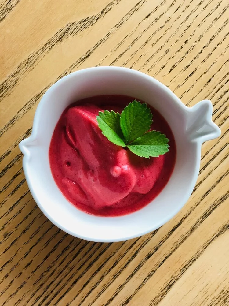 Fruit & Honey Ice Cream Recipe