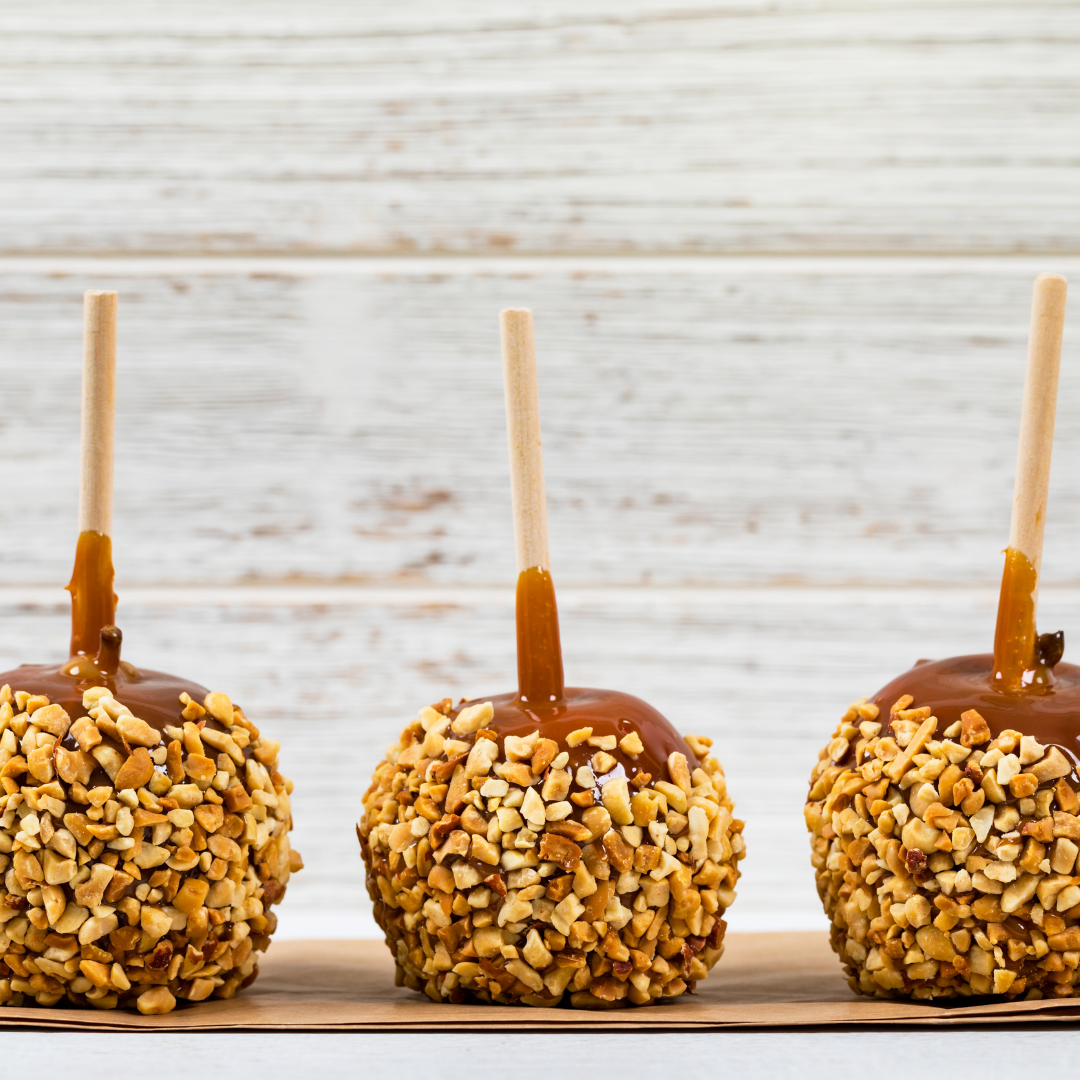 Easy Caramel Apples using honey