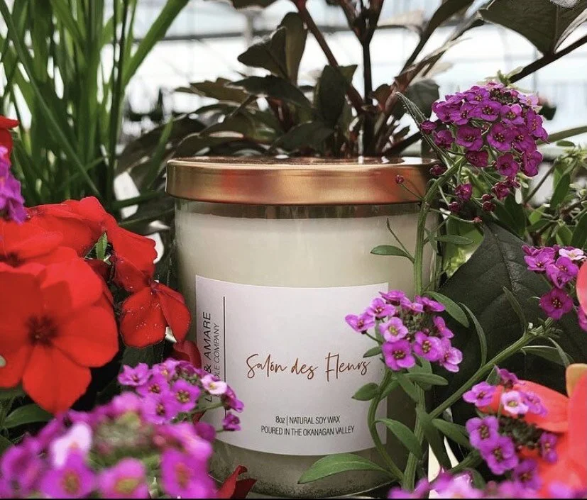 Salon des Fleurs candle $20.00