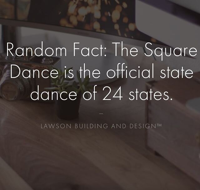 Grab your partner.... who knew there were state dances. #randomfacts #whoknew #funfact #contentcreator #contemporaryart #contractor #coolfacts #building