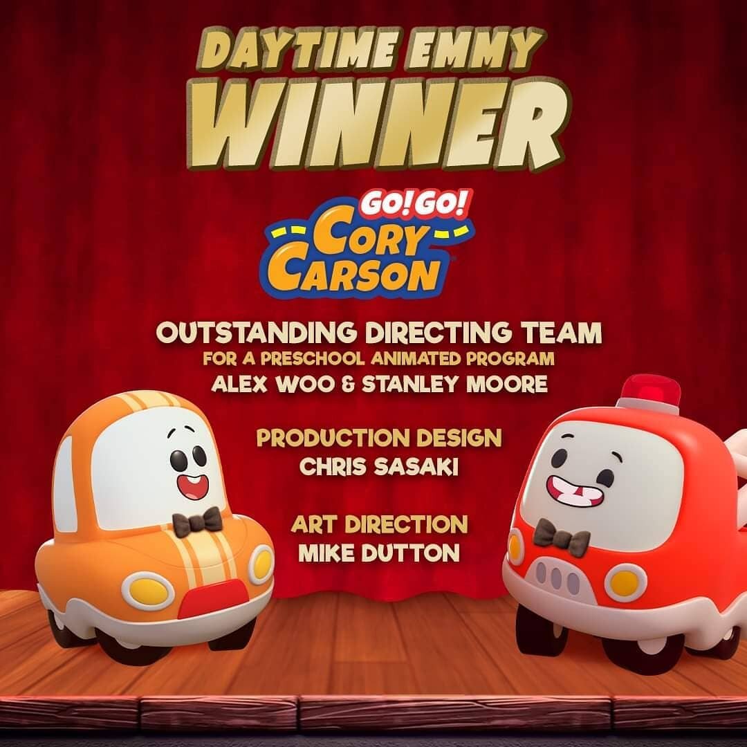 Go! Go! Cory Carson won 3 Emmy awards! Congratulations GGCC team! This is too exciting! 🎉

#gogocorycarson #Emmys2021 #kukustudios #vtechtoys #tonkohouse #ryanshore #Netflix #postproduction #thankyou