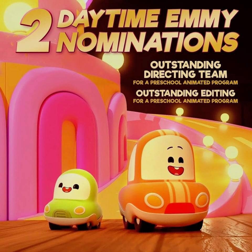 Super excited to share the 2 Emmy nominations for GO! GO! CORY CARSON!! Congratulations! It is such an honor to be part of this journey!!

https://www.goldderby.com/feature/2021-daytime-emmy-nominations-list-childrens-animation-lifestyle-1204321467/
