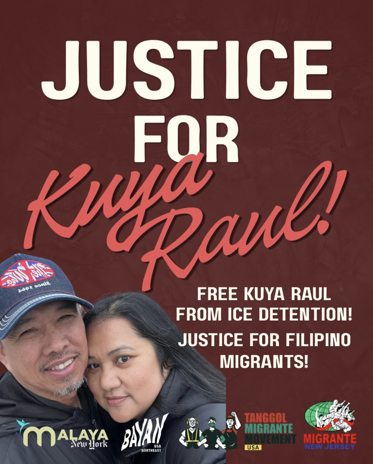 Surface and Free Kuya Raul from ICE Detention!
