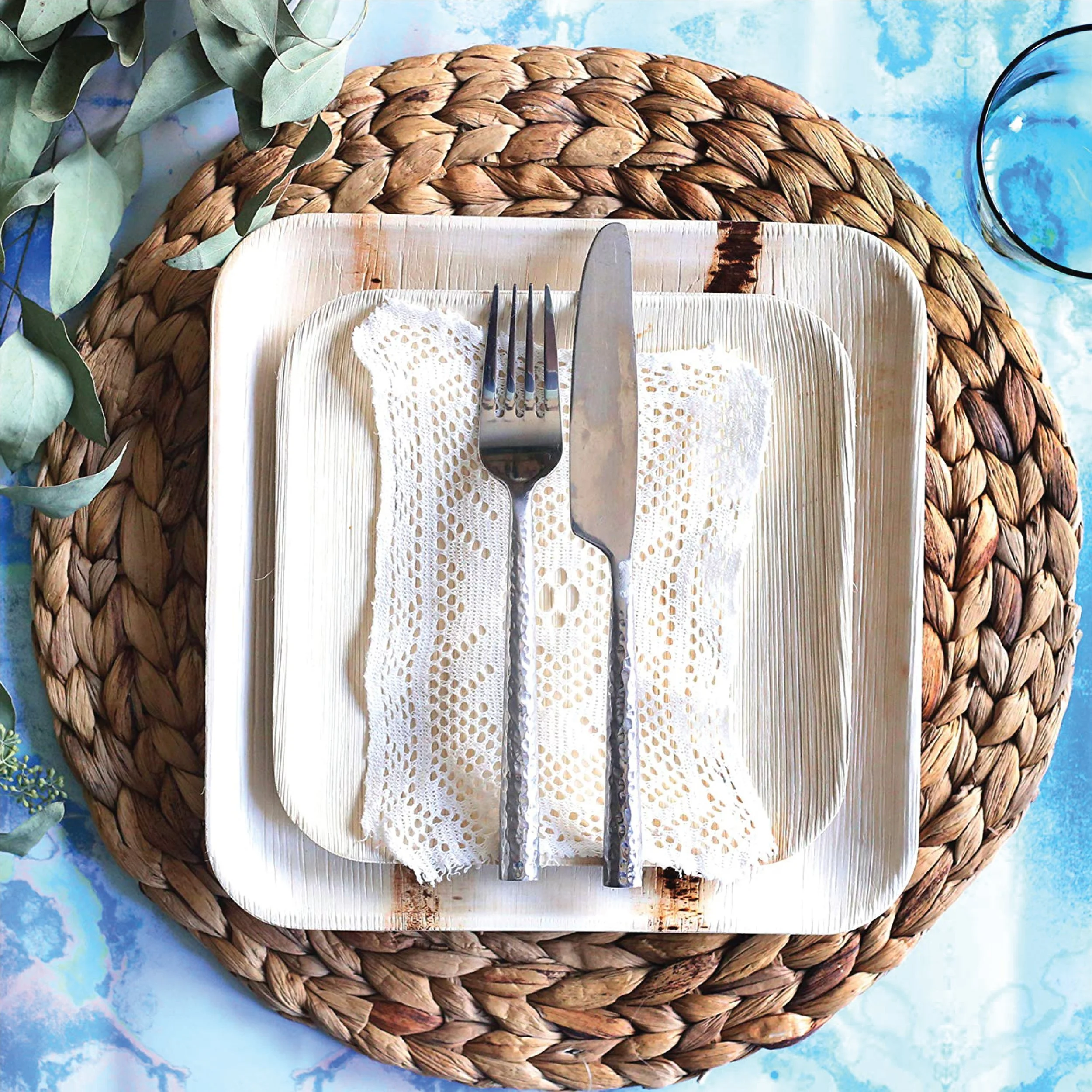 02_Yasuni-Compostable Plates | 10 inch (25 Pack) | Made from Eco Friendly Organic Palm Leaf | 100% Biodegradable, Disposable, and Paper Free | Ideal for any Picnic, Party, or Green Event.jpg