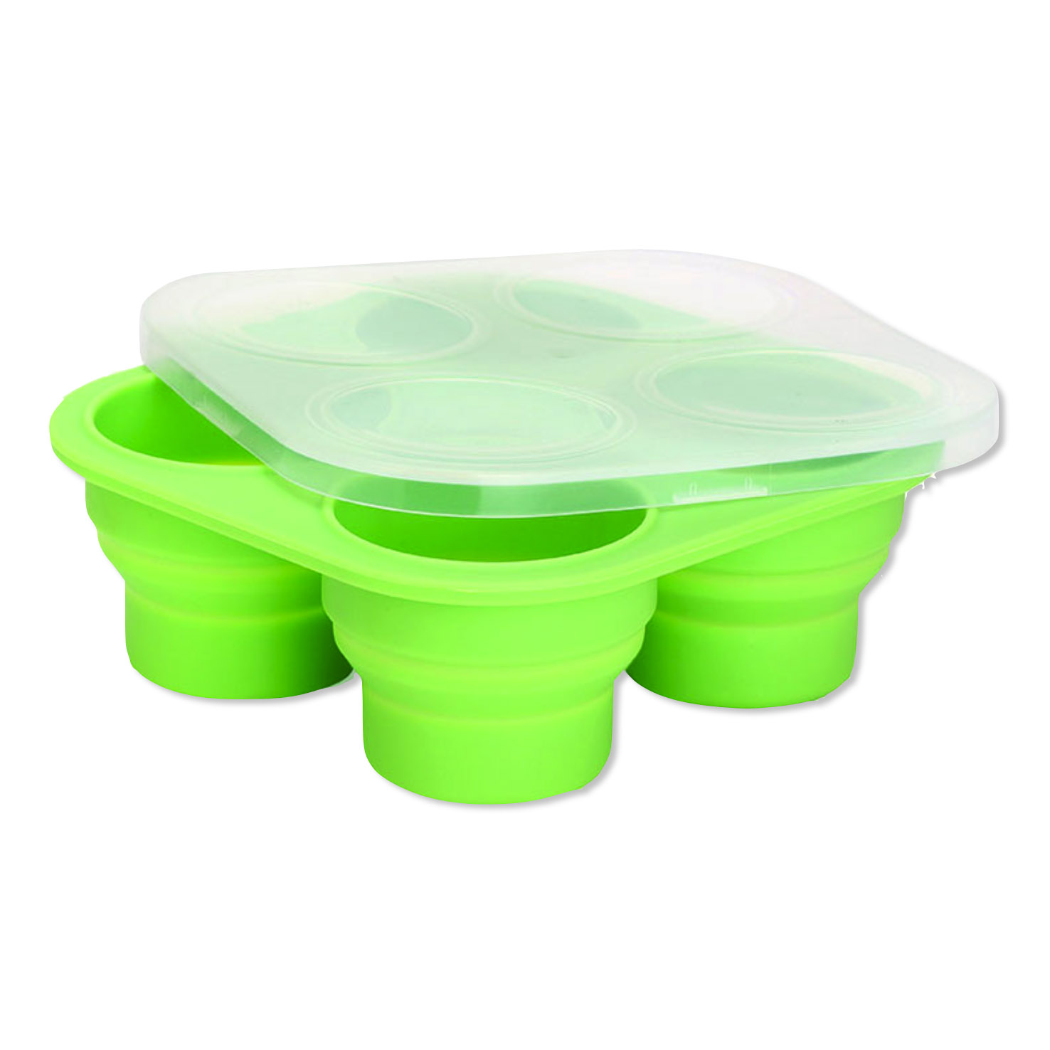 Platinum Silicone Collapsible Freezer Mould Green.jpg