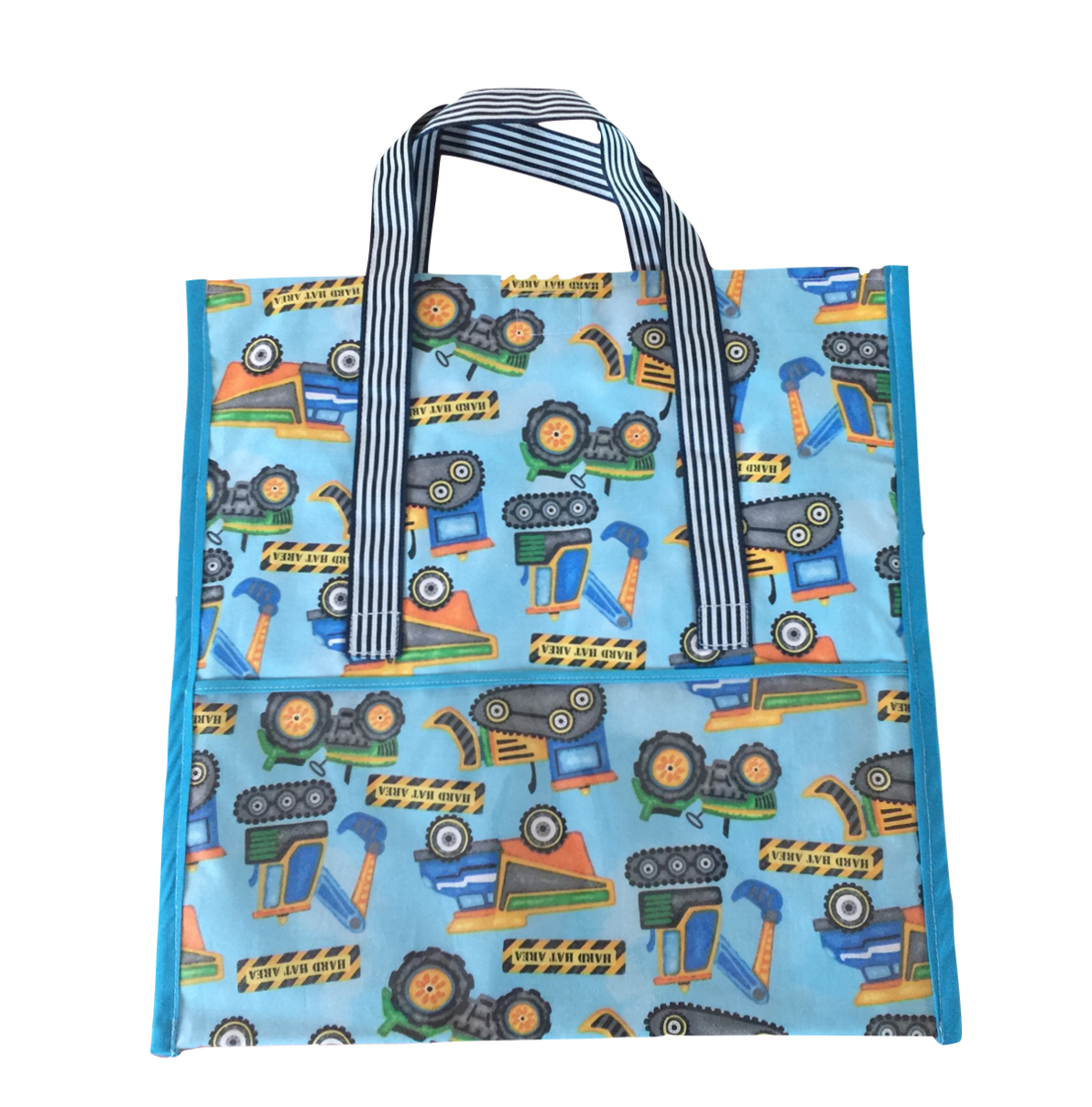 Navy Stripes (Construction open view)