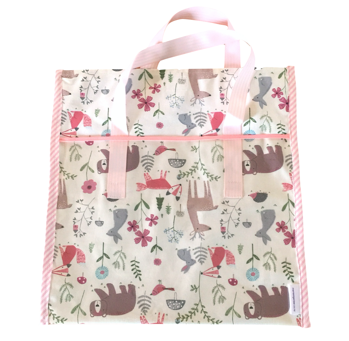 Pink Stripes (Woodland rear view)