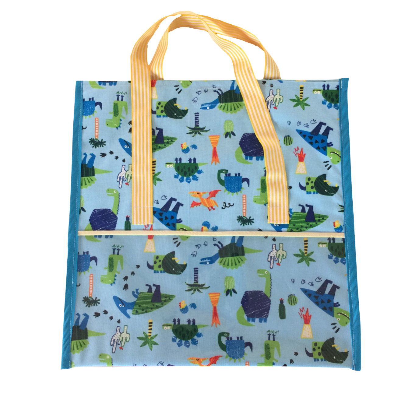 Yellow Stripes (Green Dinos front view)