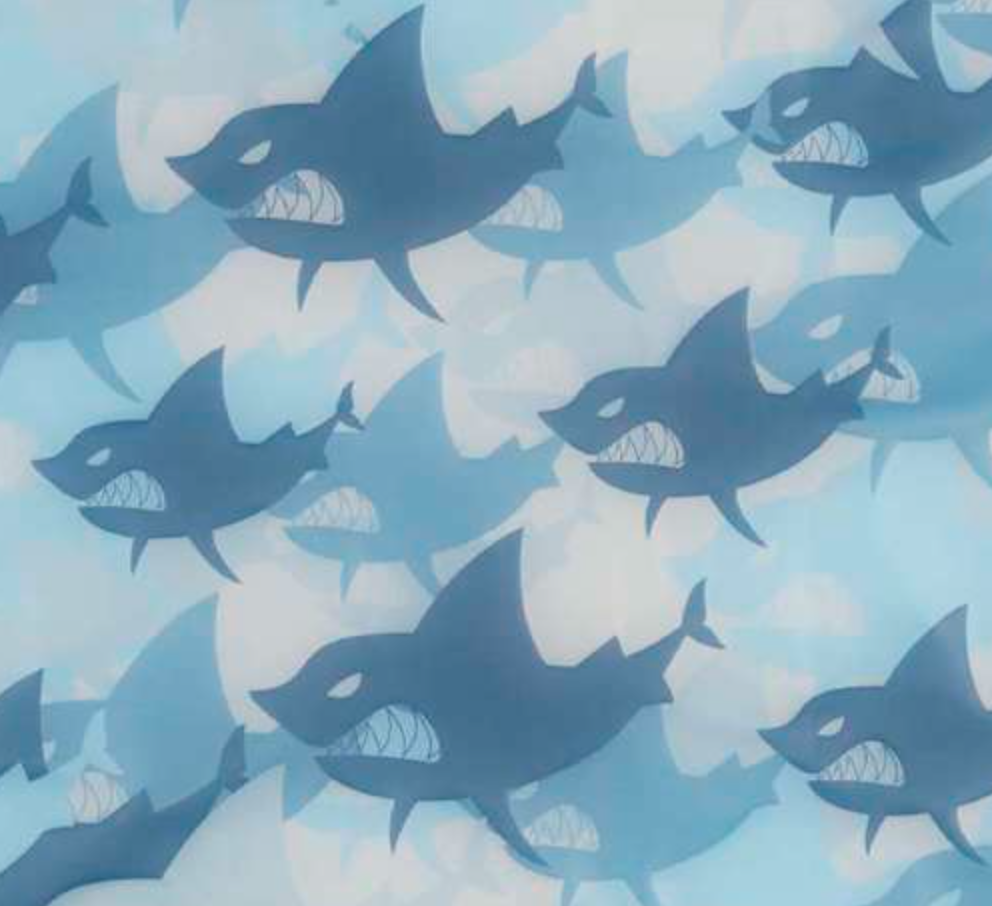 Sharks - Printed Latex