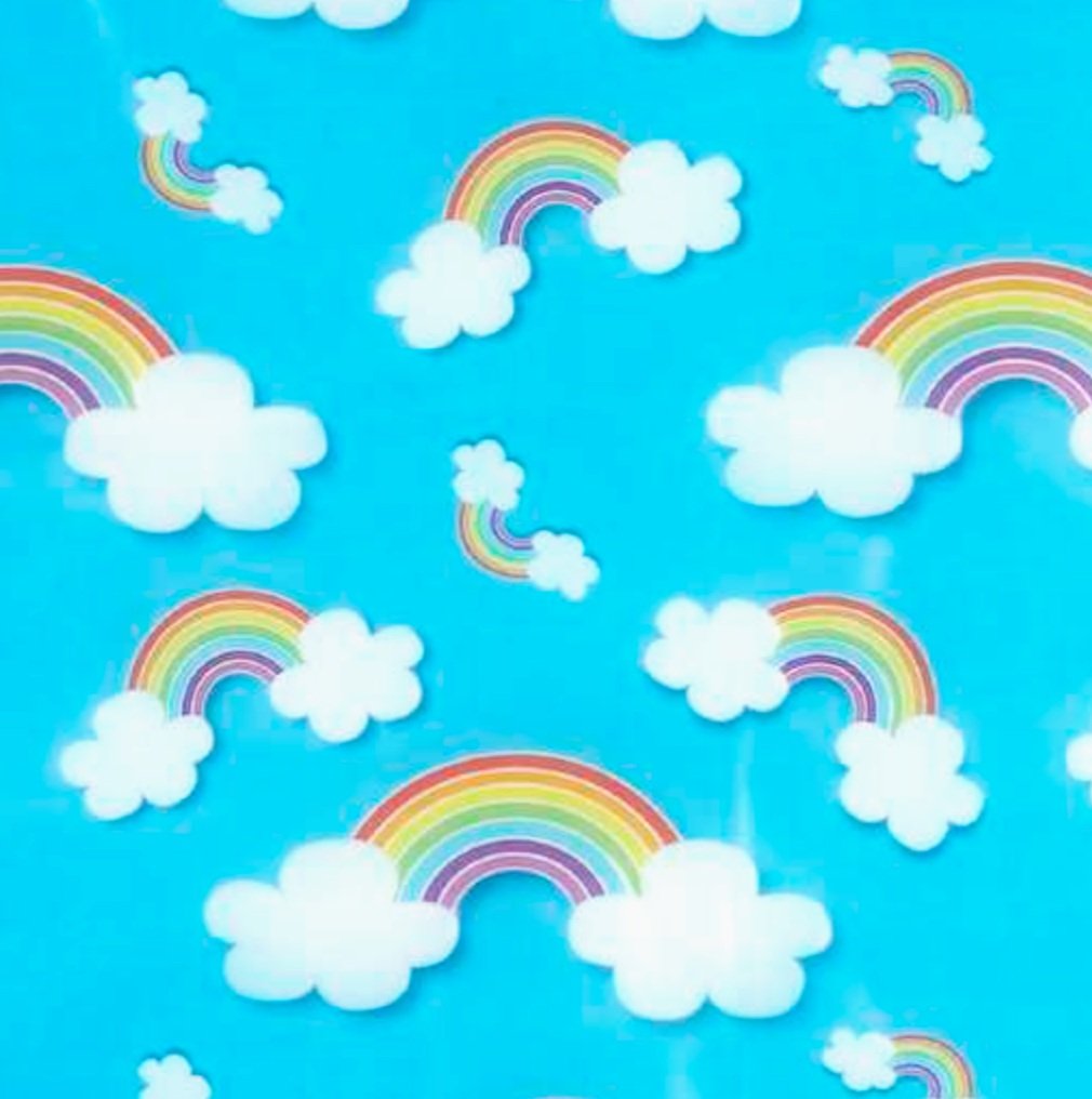 Rainbow Sky - Printed Latex