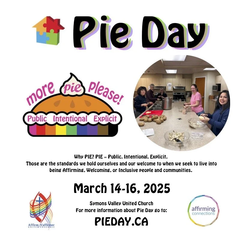 PIE Sunday at SVUC - Symons Valley United Church, Calgary, AB