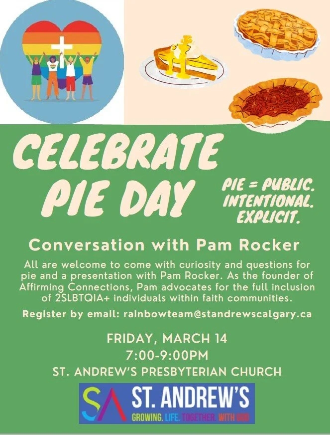 Conversation with Pam Rocker - St. Andrew's Presbyterian, Calgary, AB