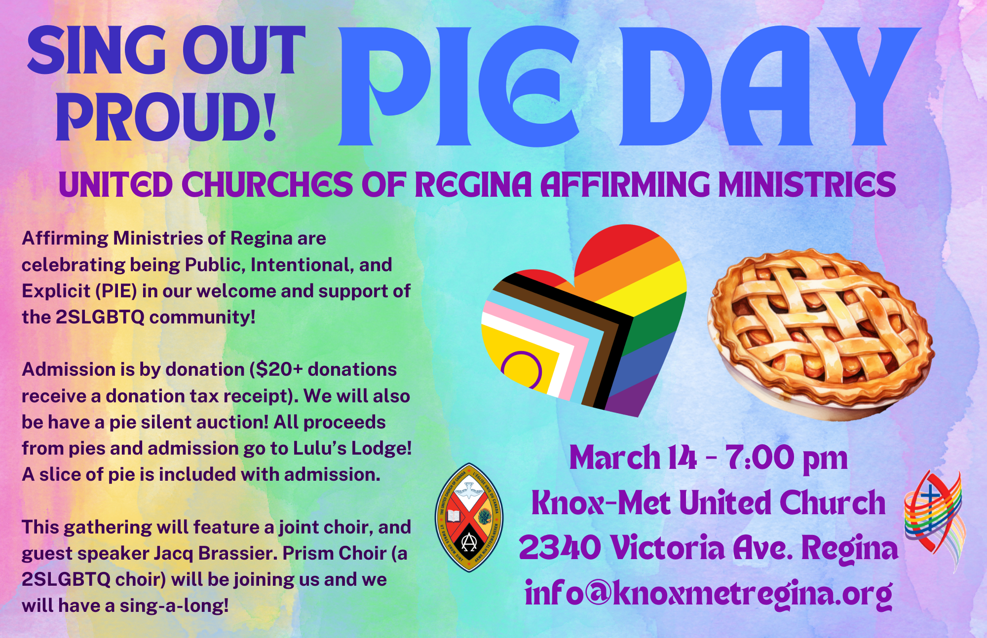 Sing Out Proud - Affirming Ministries of Regina, SK