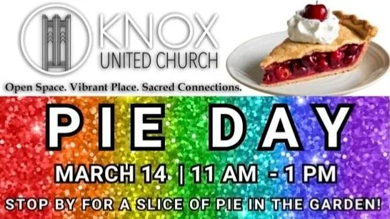 PIE in the Garden - Knox United Church, Calgary, AB