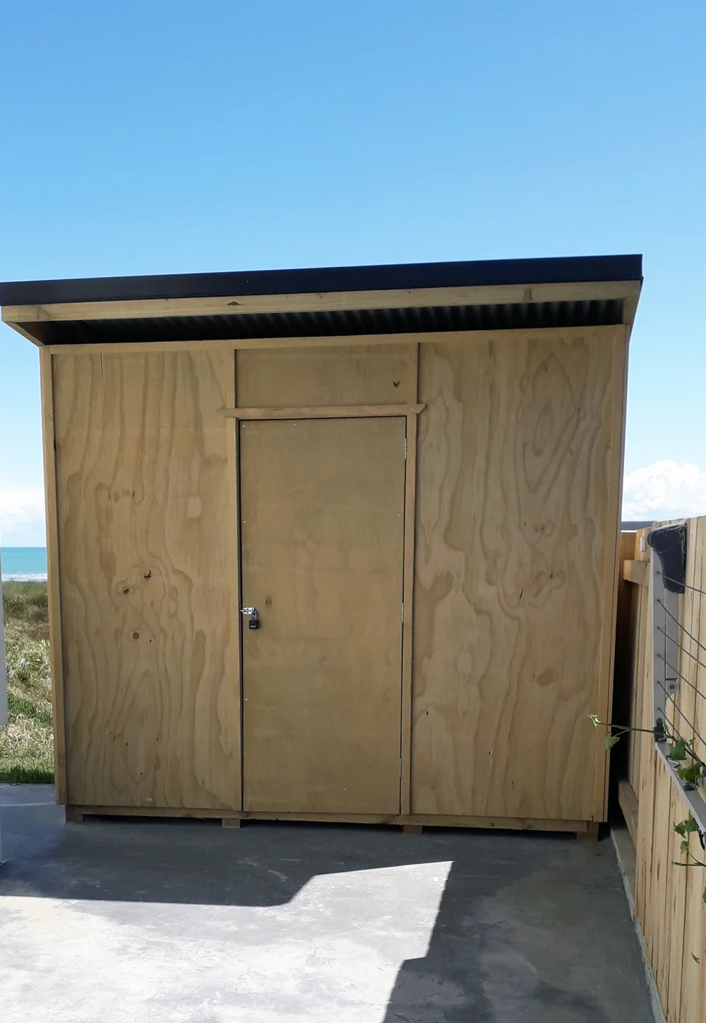 Weatherproof Wood Shed