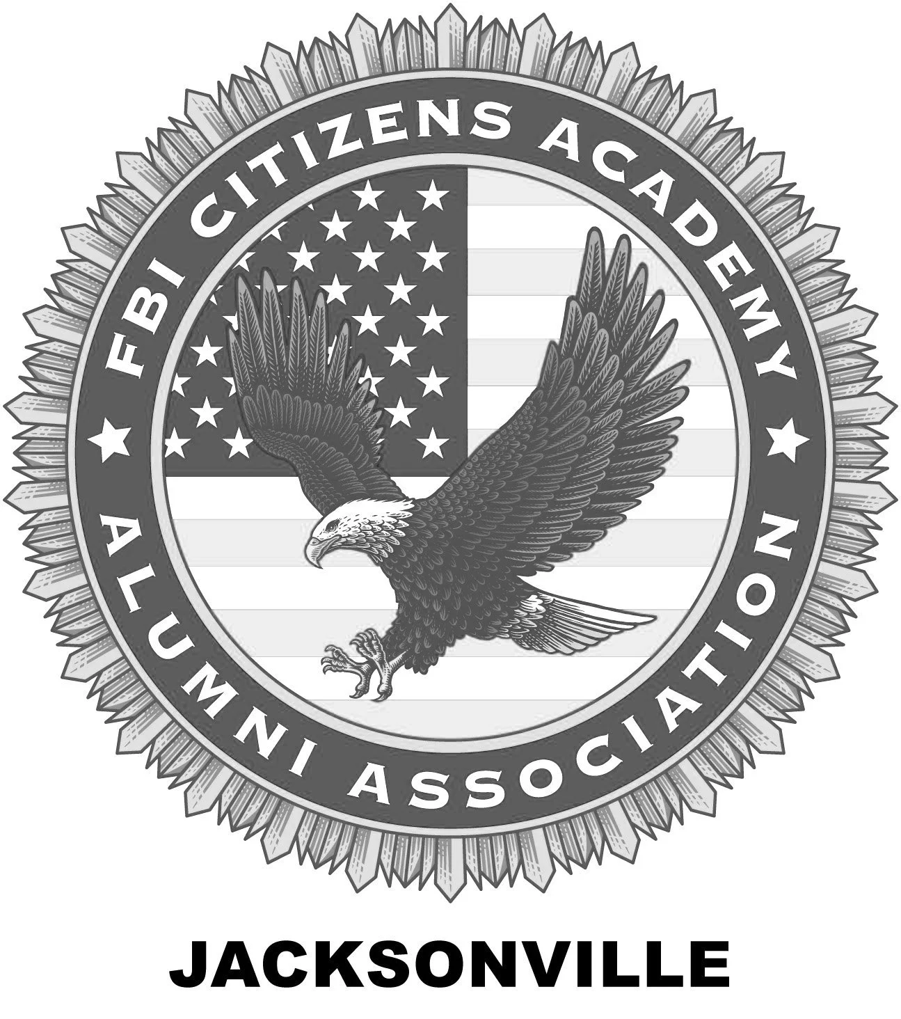 Logo of the FBI Citizens Academy Alumni Association
