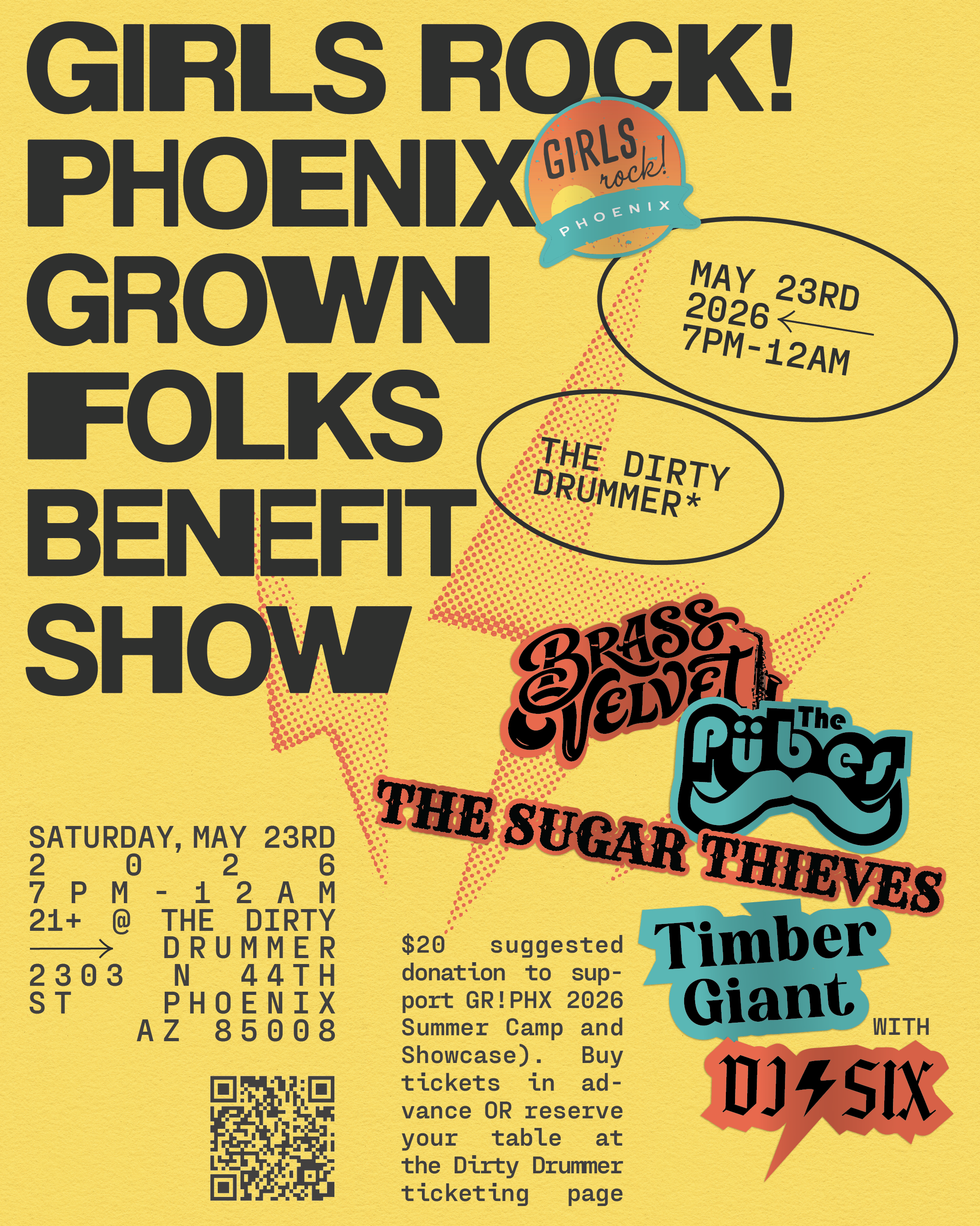 GR!PHX Grown Folks Benefit Show