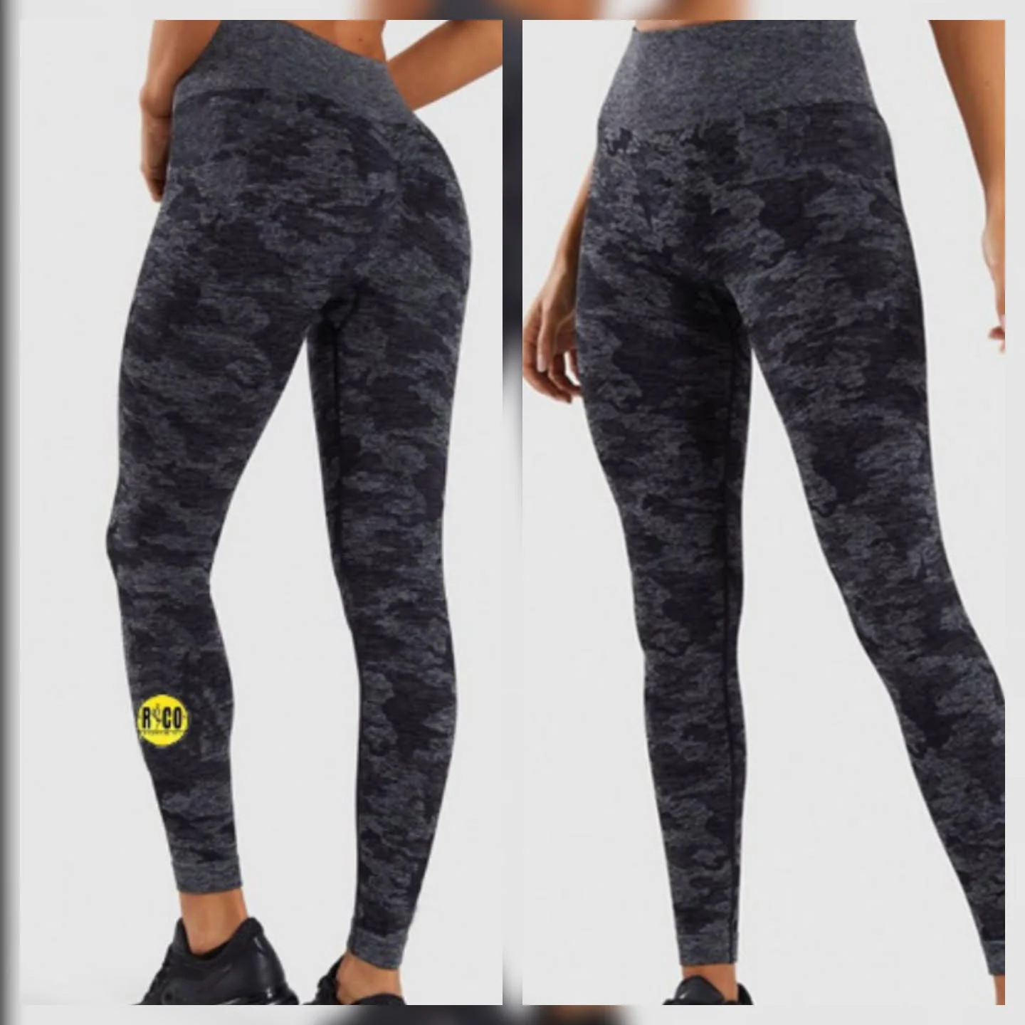 women leggings camo black
