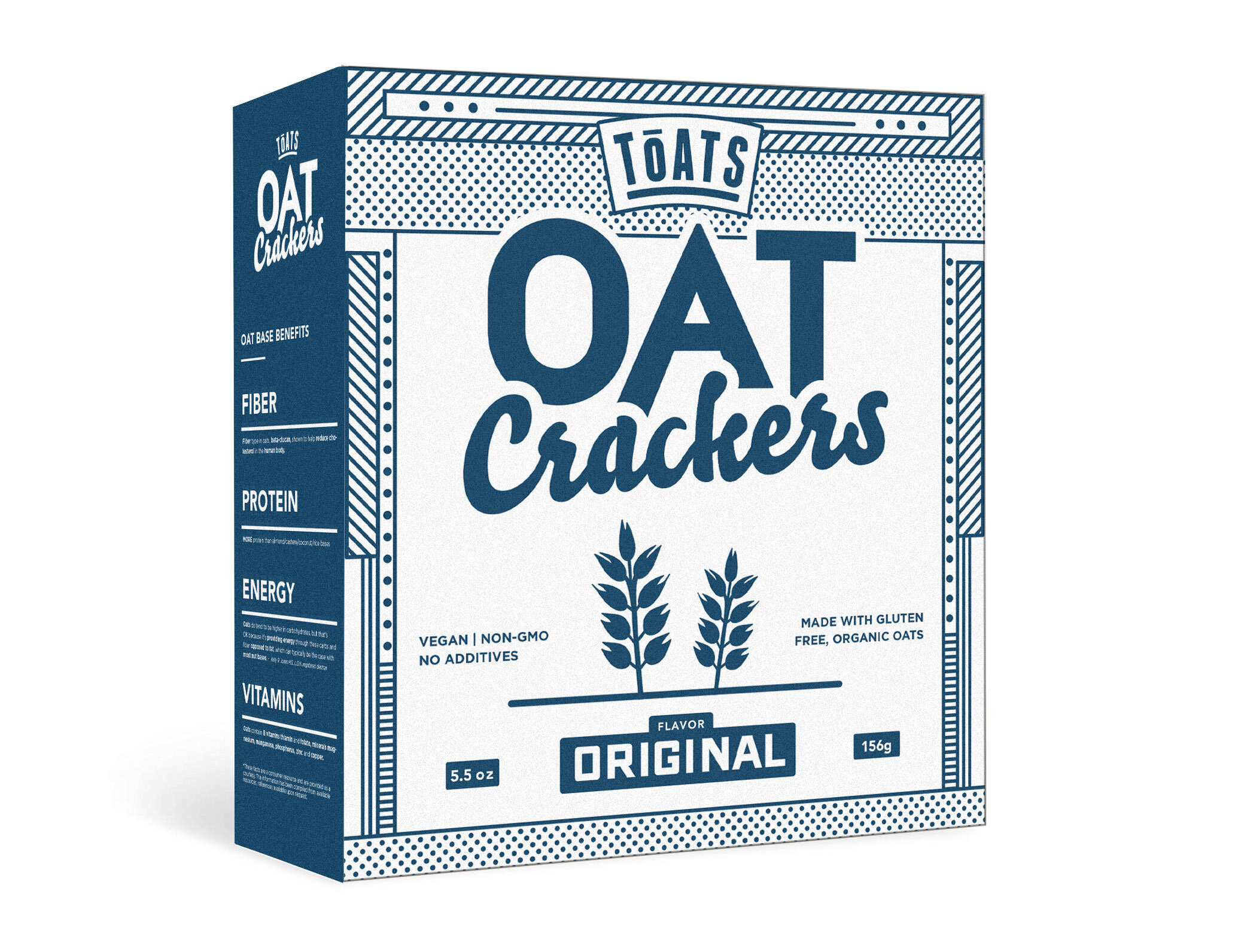 Oat Crackers - Original Flavor (2 pack)