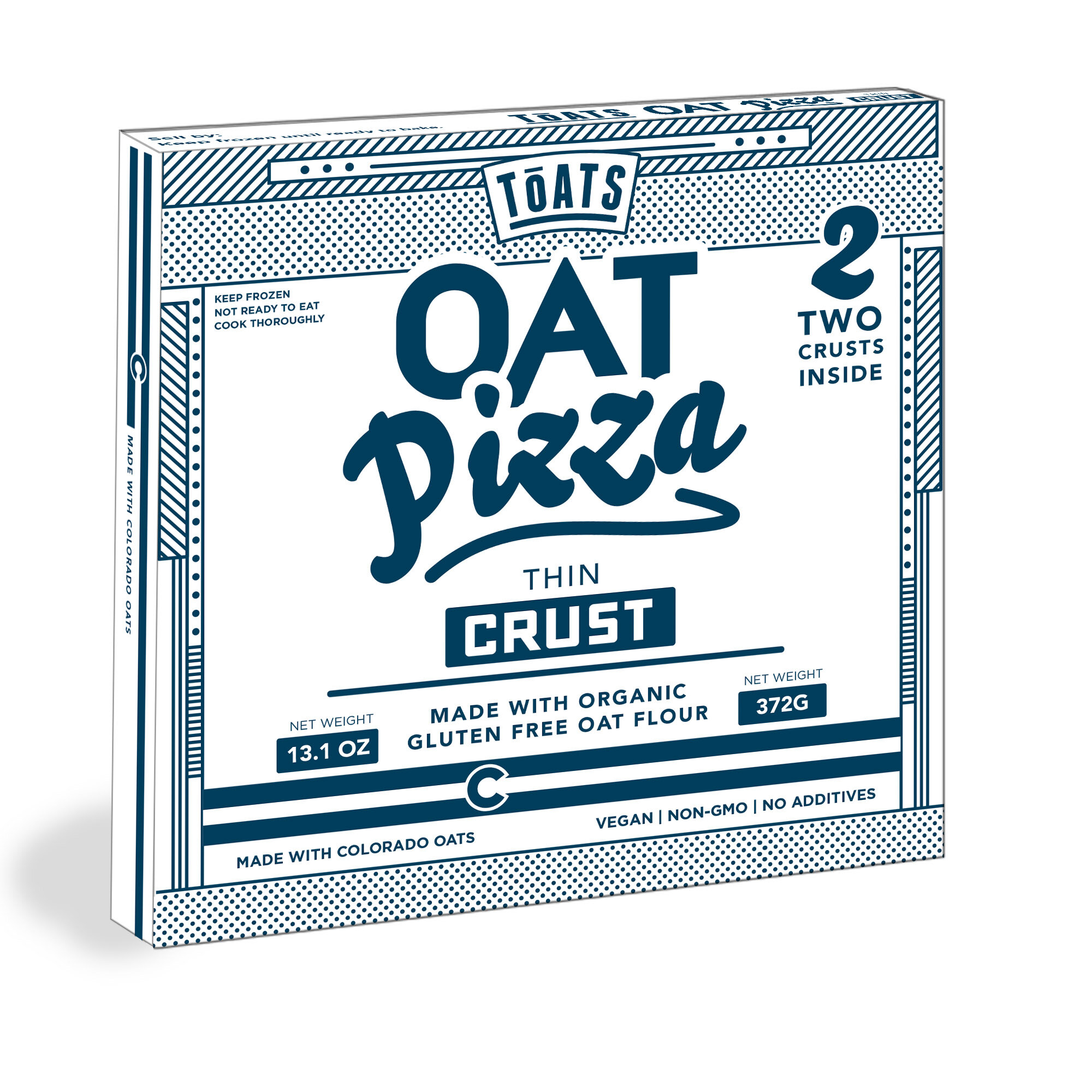 Oat Pizza Crust - Frozen