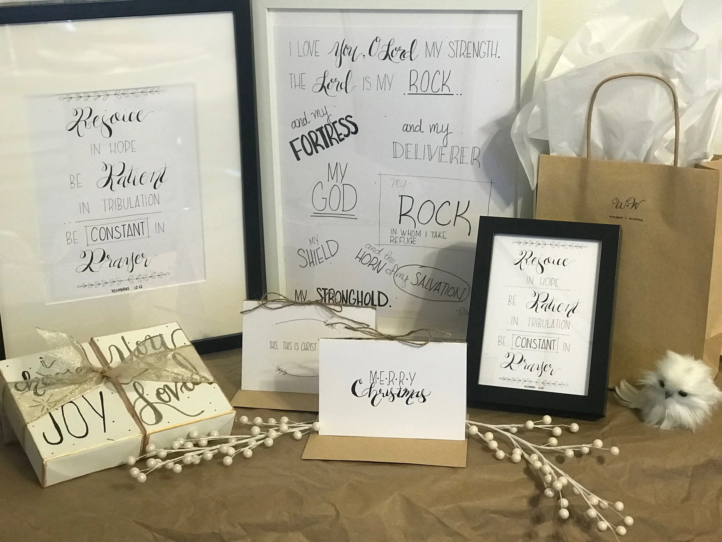 Wrapped + Written Pop Up