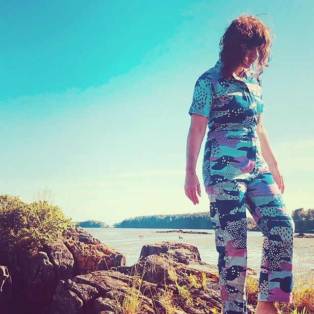 jumpsuit on mudflats .
.
.
.
.
. .
#indiefolk #synthfolk #singersongwriter #nooworks