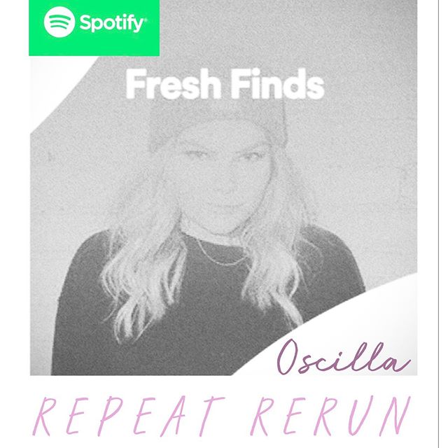 Stunned and super grateful to find out &quot;Repeat Rerun&quot; has been added to Spotify's Fresh Finds editorial playlist! 🌈 Huge thanks to dream team @johnvanderslice and @notfastbutslota for making this song with me 🔺
.
.
#synthfolk 
#indiepop
#