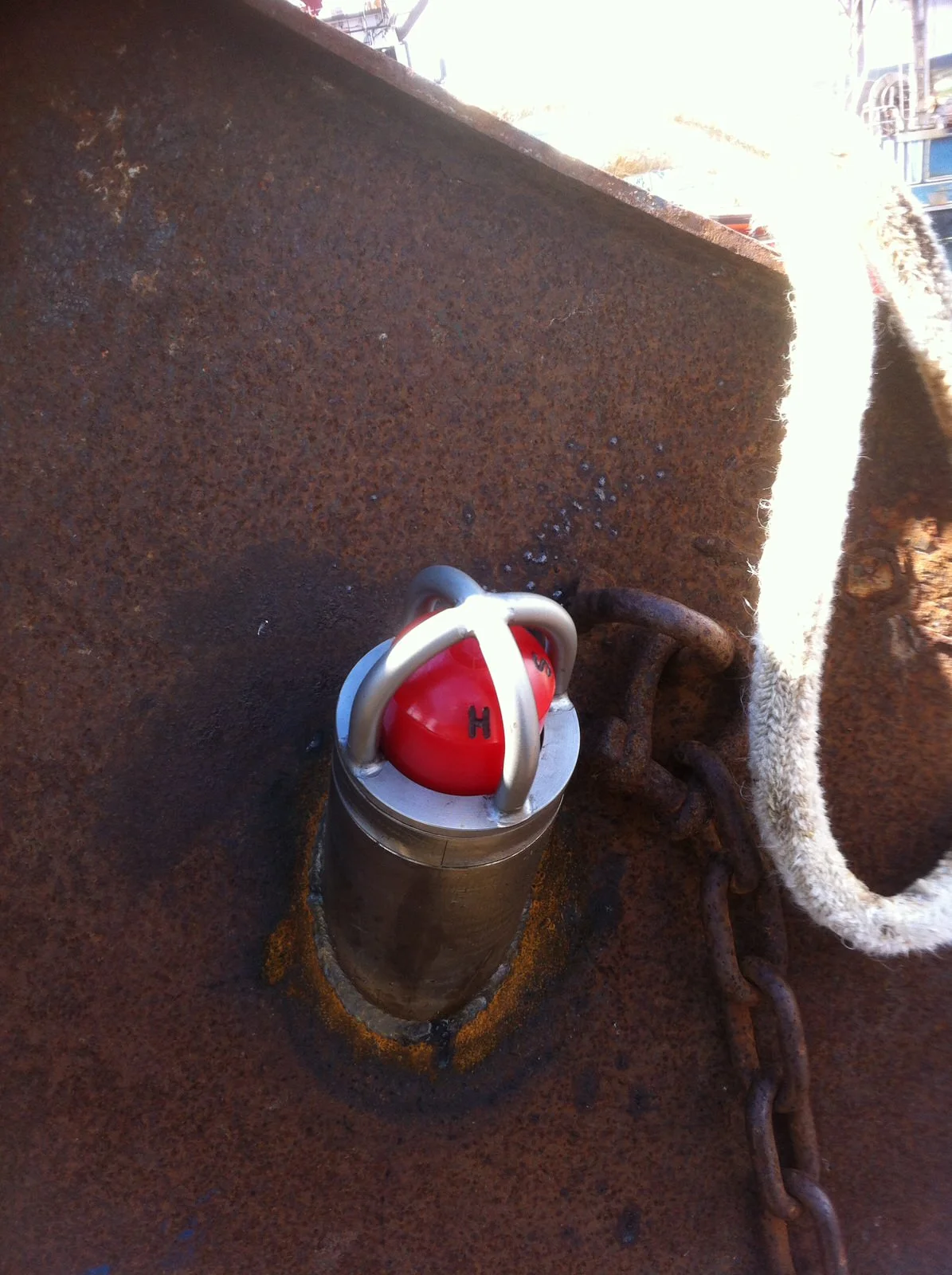 Notus Door Sensor installed on Customer Door