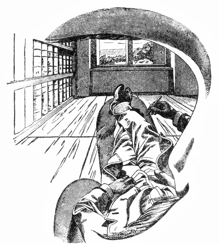 This is a drawing by Ernst Mach that led English philosopher Douglass Harding to perceive the world in a nondual way. Harding developed the popular “Headless Way” meditation, a technique for realizing nonduality. Notice that from your first-person perspective, this is how your world appears. There’s no separate self unless you image there to be one and give it a name, “I.”