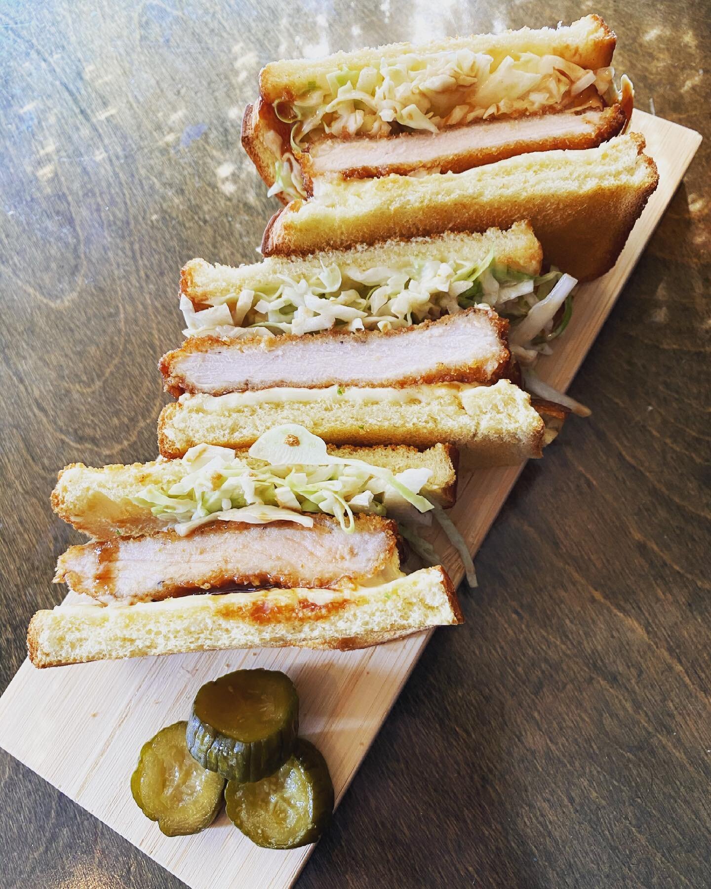 ✨The Bar is Back!✨

We&rsquo;re vaccinated, open for 💯 and serving up some new sake and menu items! Featuring our Cheese Katsu Sando! Crunchy juicy goodness with melty Swiss cheese and Japanese BBQ sauce aka katsu sauce. Come eat at the bar again or