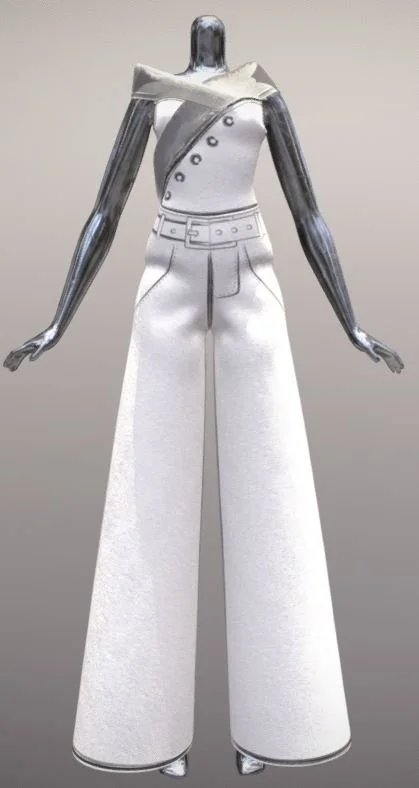 Fashion doll jumpsuit
