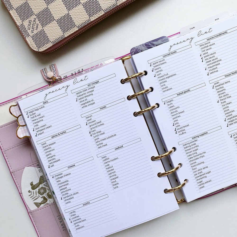 How-To Print Your Own Digital Inserts — sierra m. plans