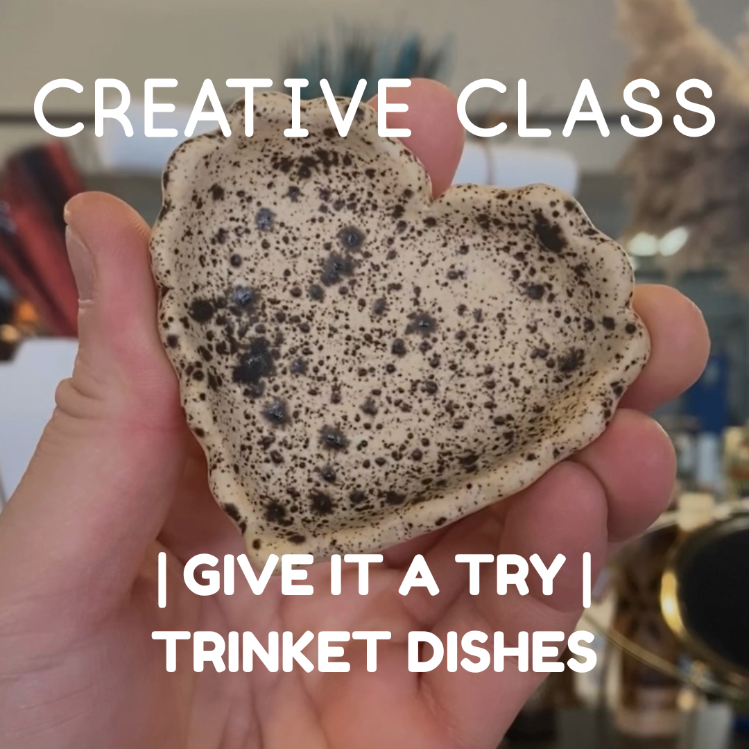 Give It A Try Pottery Class: Handbuilding Trinket Dishes