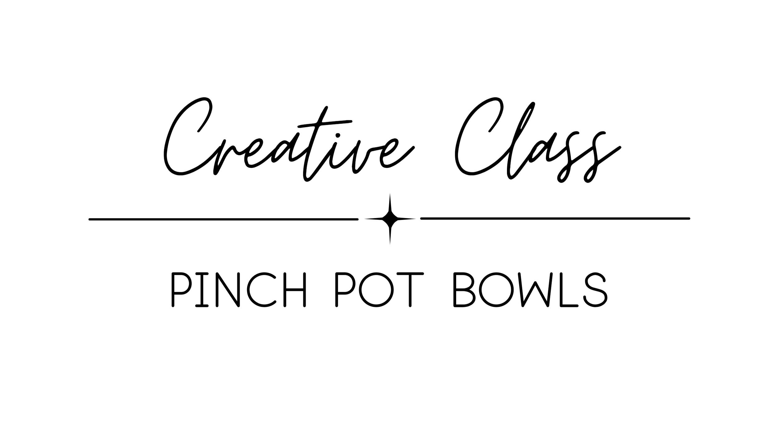 Give It A Try (Pottery): Pinch Pot Bowls - Great for Kids!  