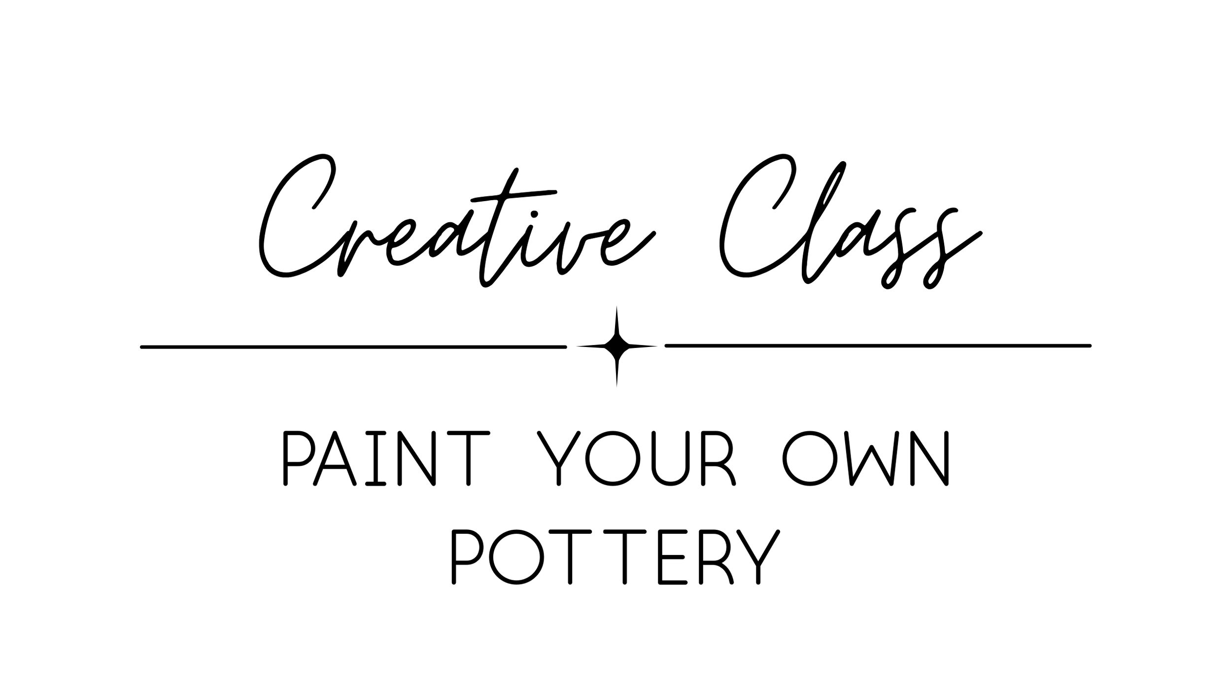 Paint Your Own Pottery!