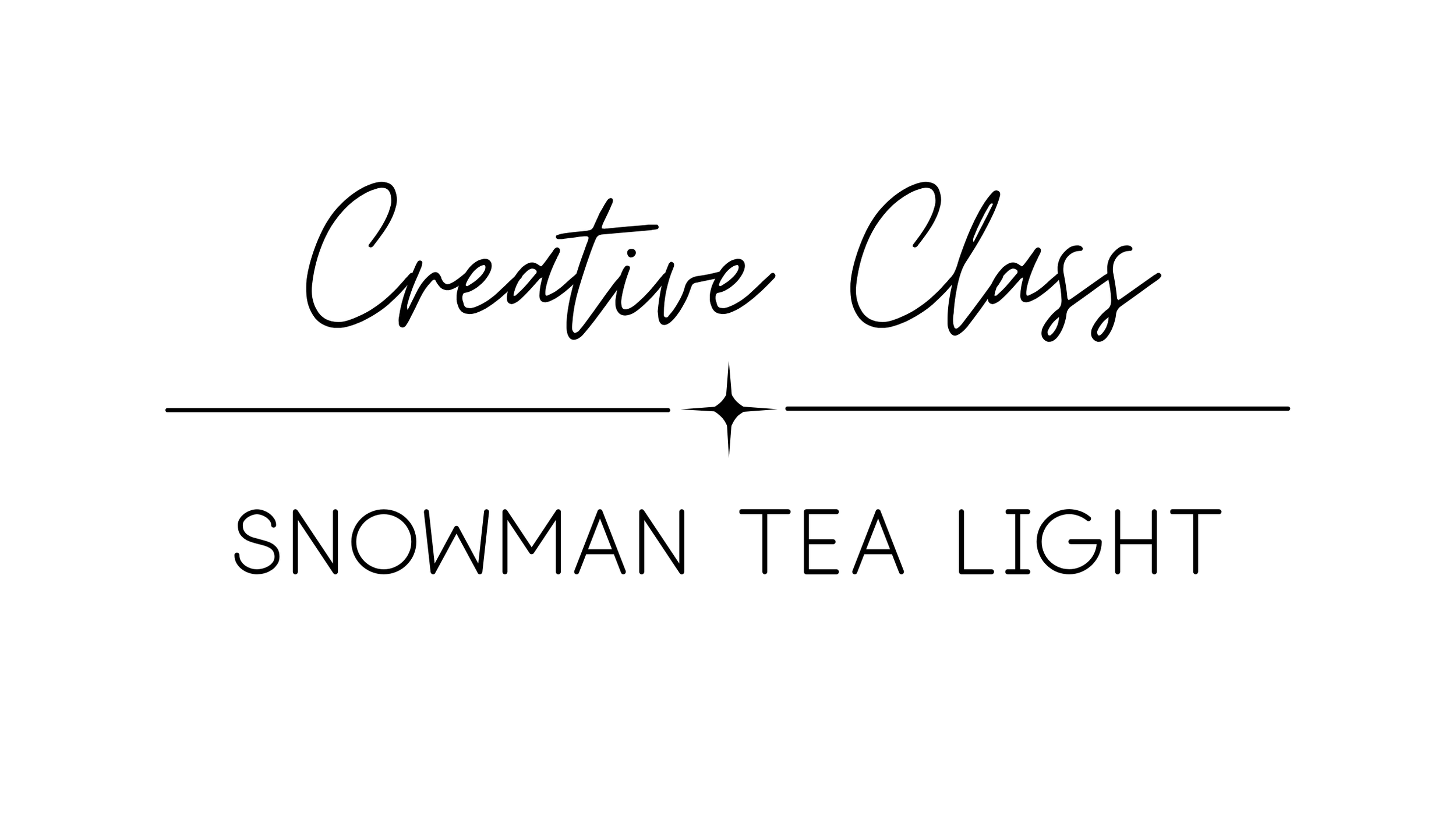 Give It A Try (Clay): Snowman Decor