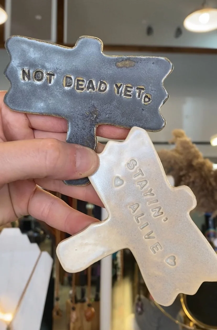 Give It A Try: Handbuilding Plant Stakes