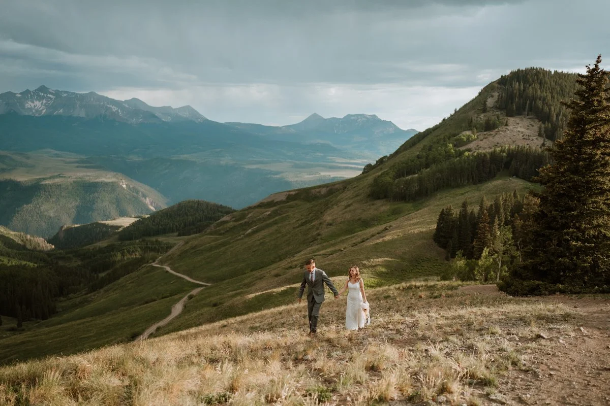 Amelia and Eric's Adventurous Jeep Elopement in Telluride