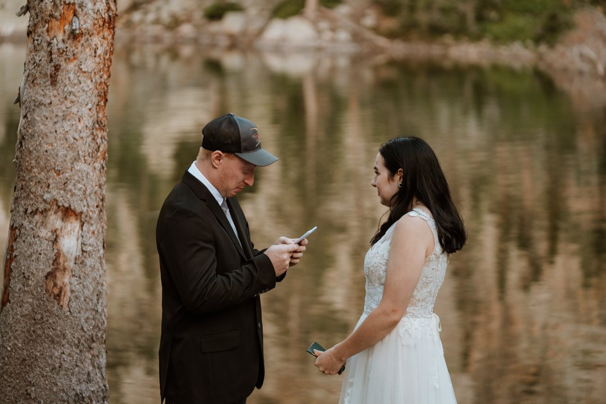 Rachael and Levi's Hiking Elopement