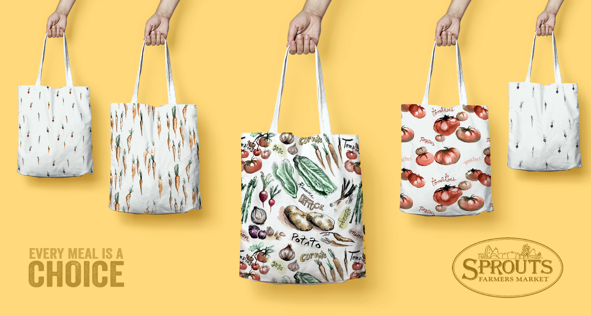 Sprouts Farmers Market Tote Bag Designs