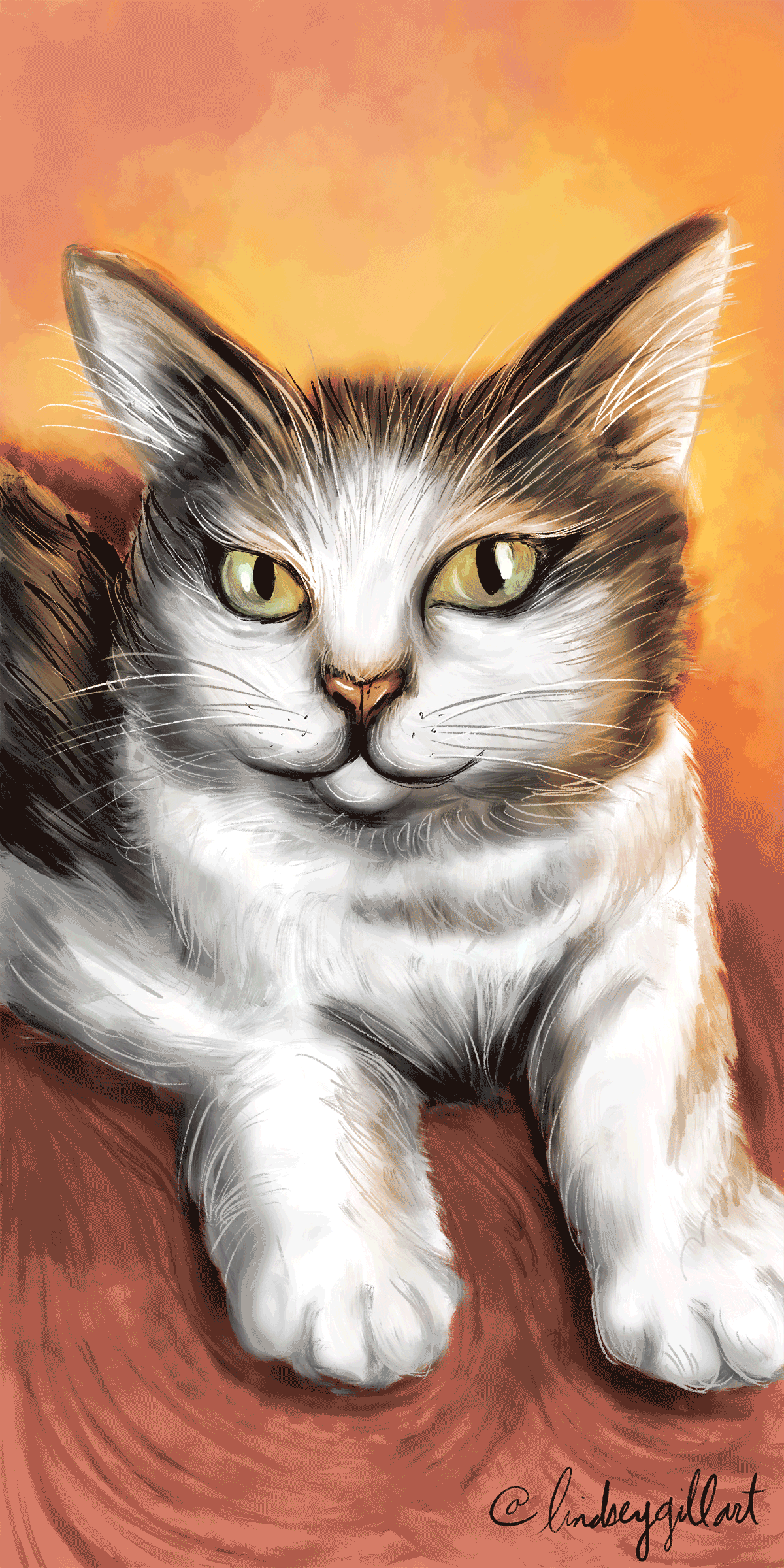 Casper (Animated pet portrait)