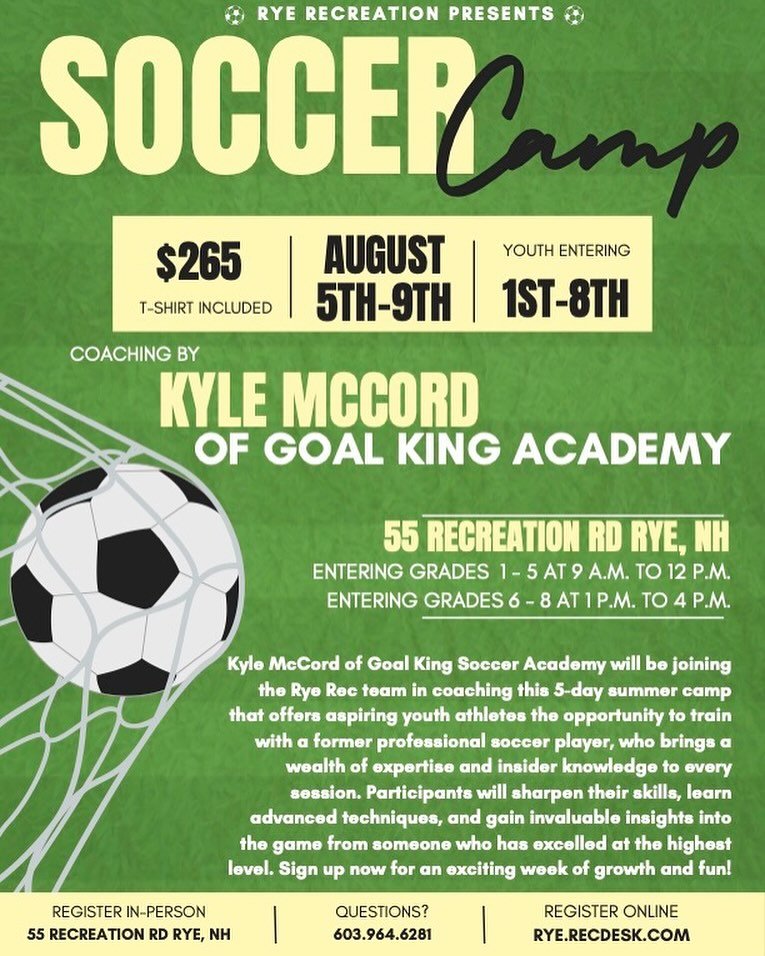 🌞⚽ Calling all soccer enthusiasts! Join us this August for an unforgettable Summer Soccer Camp! 🚀 Enhance your skills with professional coaching and development sessions that promise growth and fun on the field. Don&rsquo;t miss out on this incredi