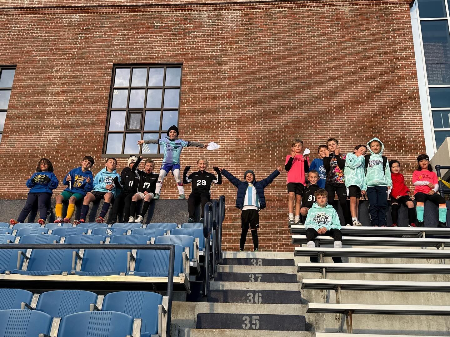 Huge congrats to the @unhmenssoccer team on their 1-0 win! ⚽️👏

We had an amazing time at Wildcat Stadium, cheering and meeting the players. Thank you for hosting Goal King Academy&mdash;our young athletes were truly inspired by the talent and teamw