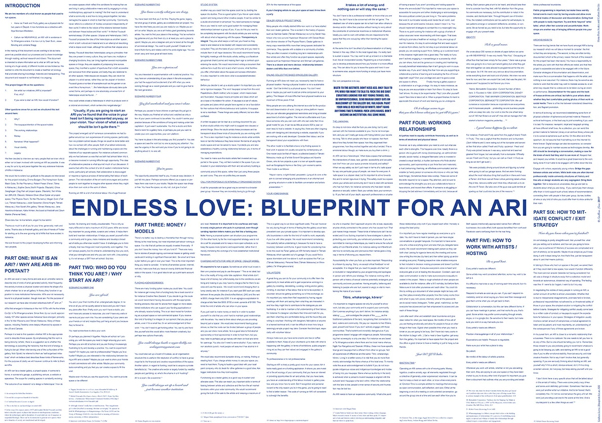 Blueprint for an ARI