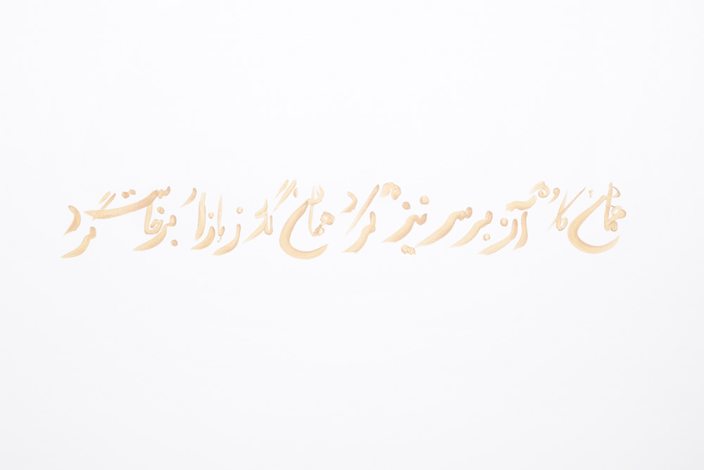 In darkness, the banner did shine like a....., Mojgan Habibi, Firstdraft, 2019 Photo Zan Wimberley2019-0031.jpg