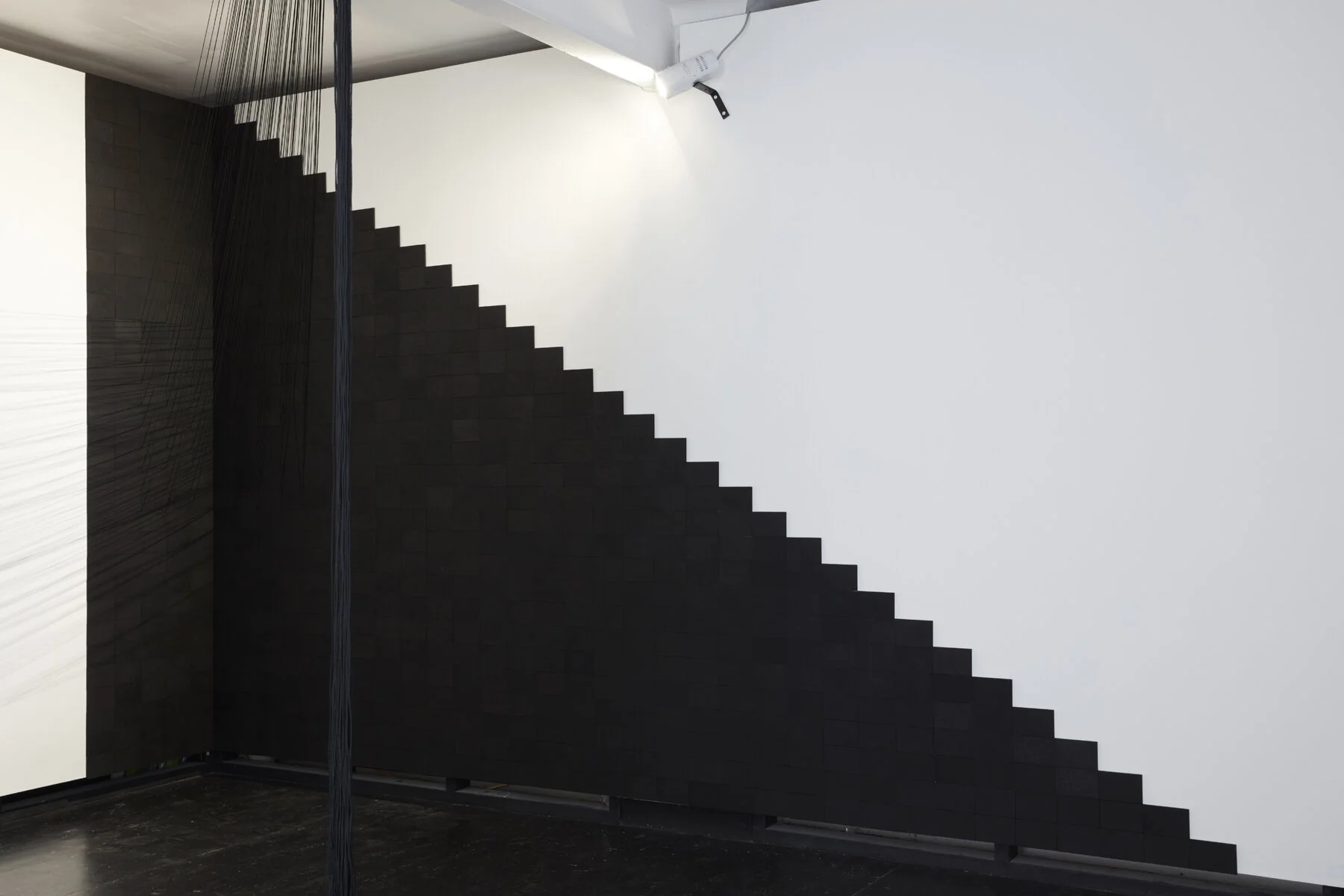 Jodi Woodward,  Make It Darker , 2020, installation view, Firstdraft. Photo: Zan Wimberley