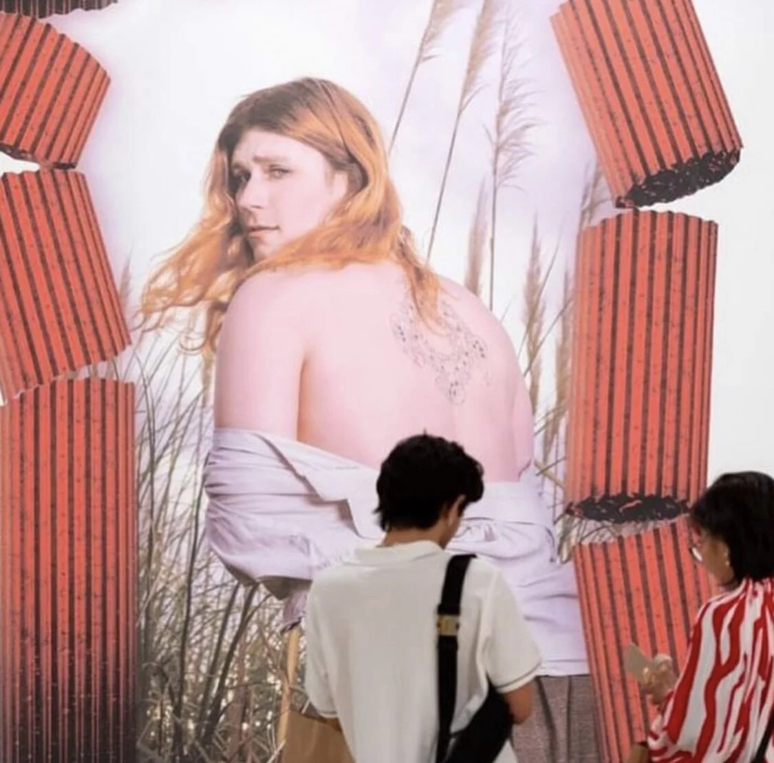 Installation view of  Angel’s Warning . Photo: Instagram of Talia Smith @edithcollier.