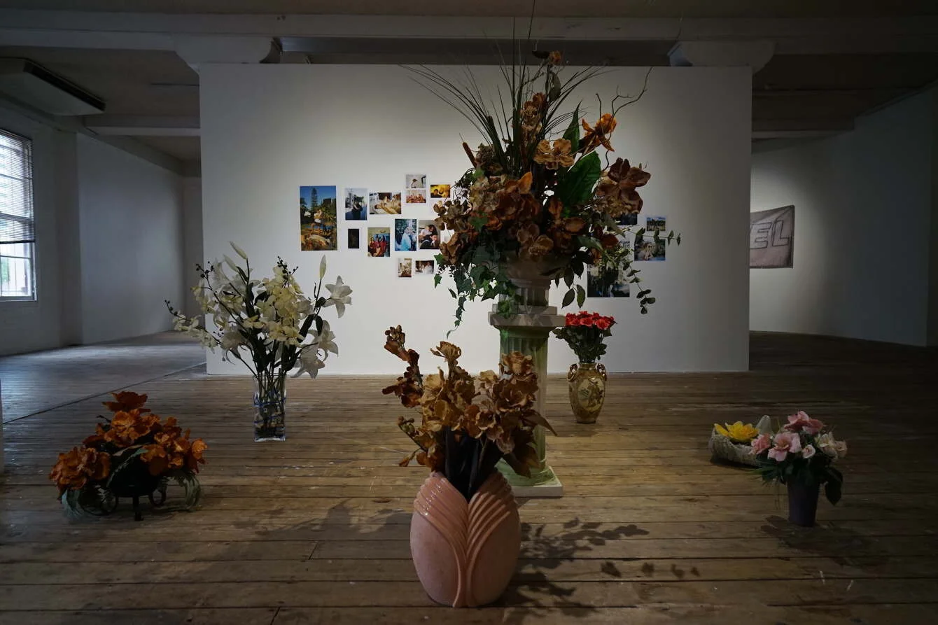 Athena Thebus,  Demented Fury , 2015, installation view, Metro Arts, Brisbane. Courtesy the artist.